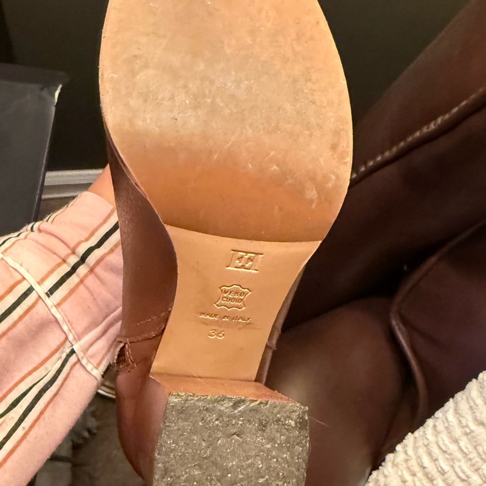 Escada Dark chocolate boots size EU 36 - Picture 6 of 6